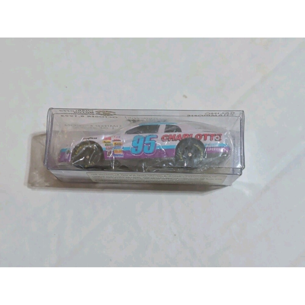 Vintage 1995 Racing Champions NASCAR Charlotte Motor Speedway Program Car 1:64